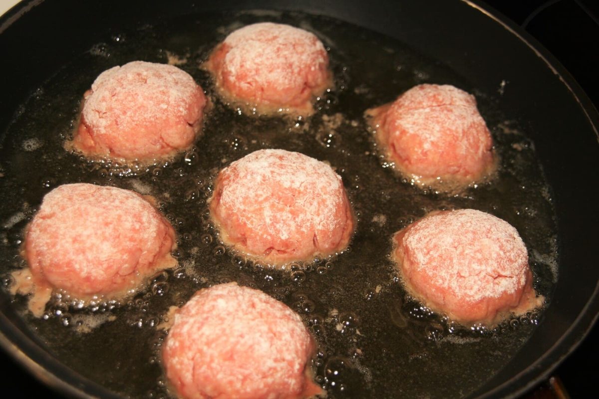 albóndigas con setas paso 15