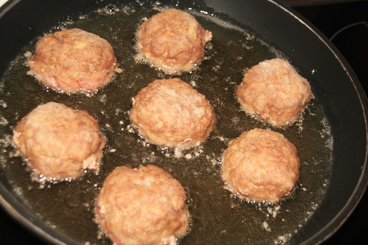 albóndigas con setas paso 16