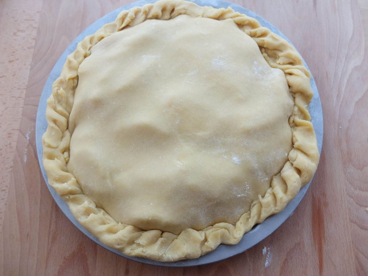 apple pie pastel de manzana paso 13