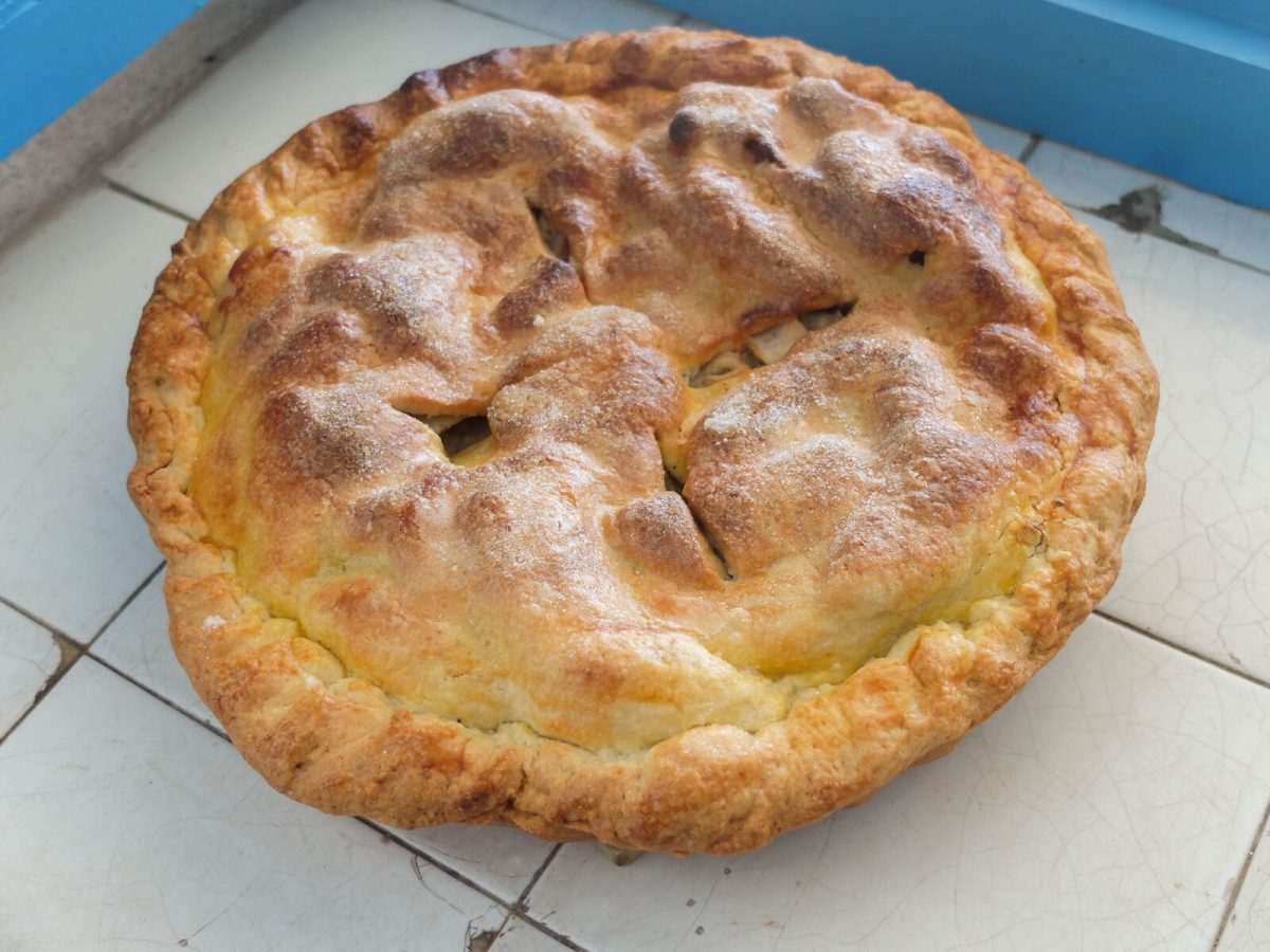 apple pie pastel de manzana paso 15