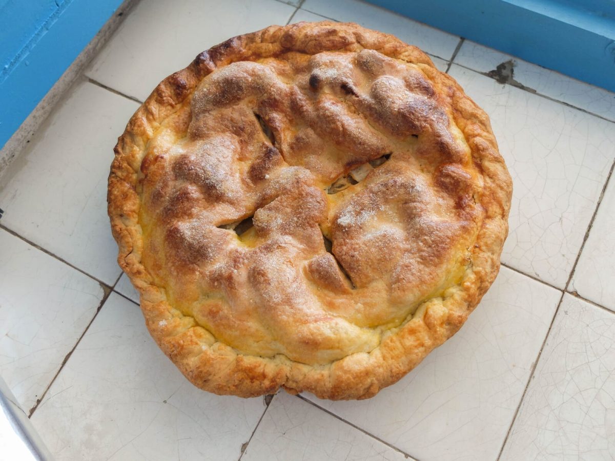apple pie pastel de manzana paso 17