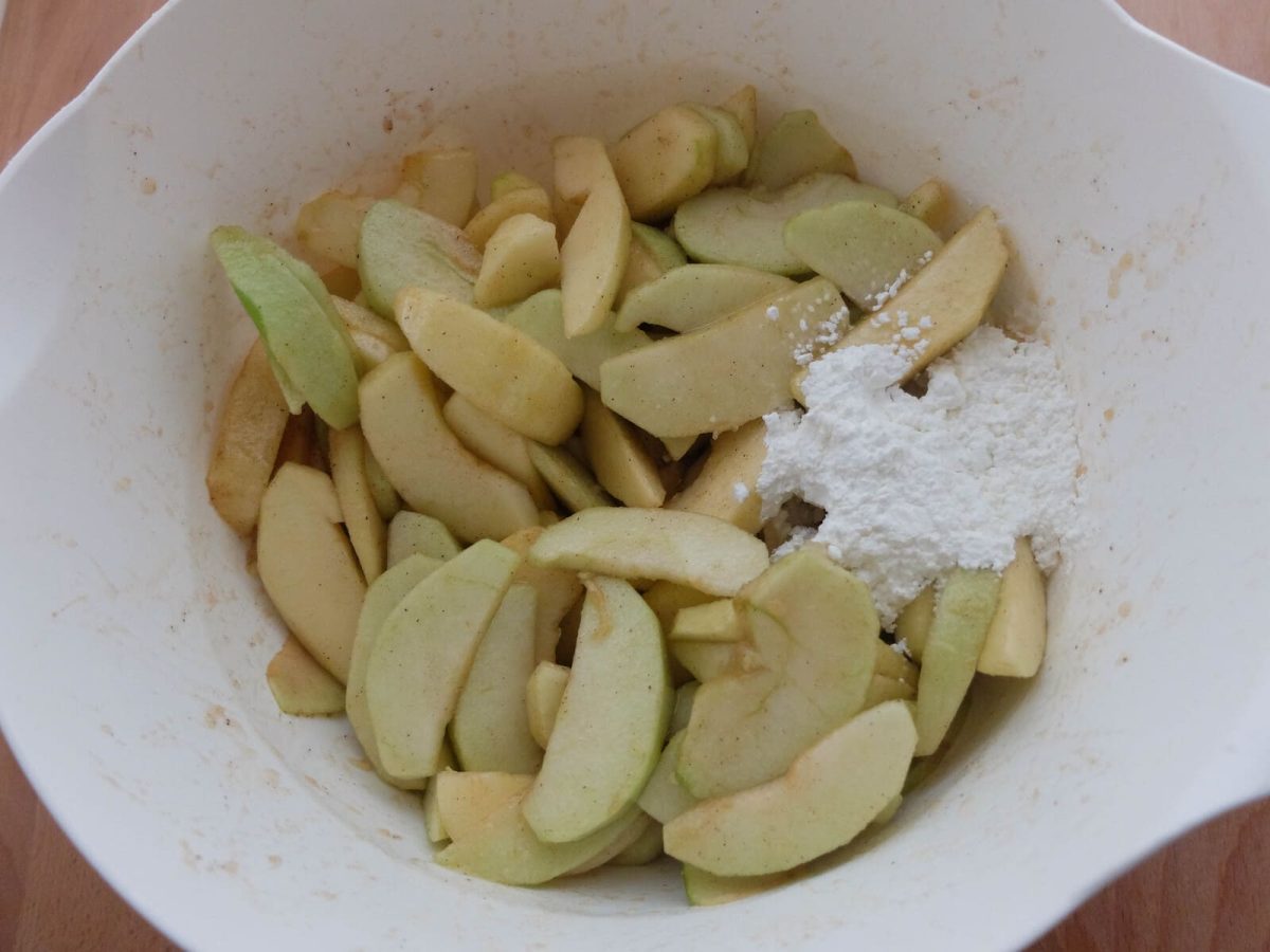 apple pie pastel de manzana paso 8