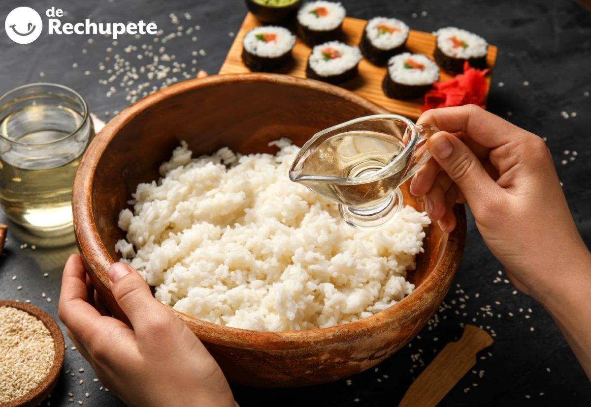 Arroz avinagrado para sushi paso a paso