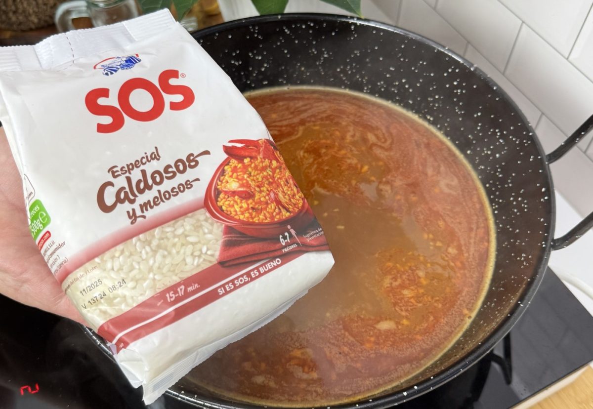 Arroz con setas y foie. Una receta fácil paso a paso