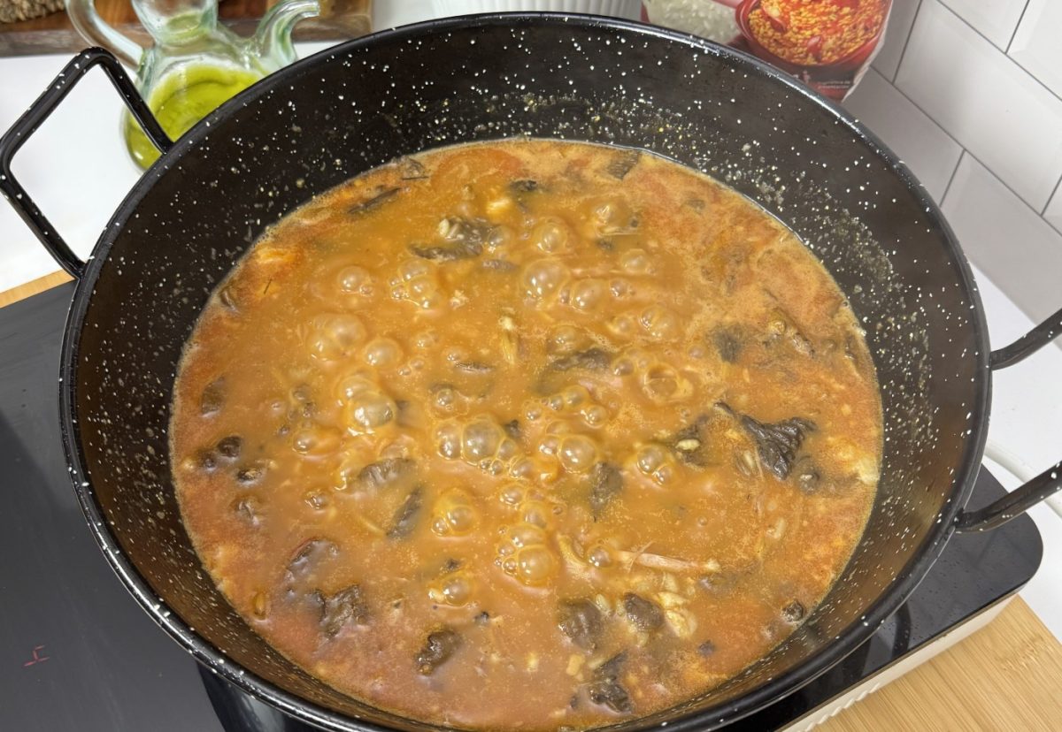 Arroz con setas y foie. Una receta fácil paso a paso