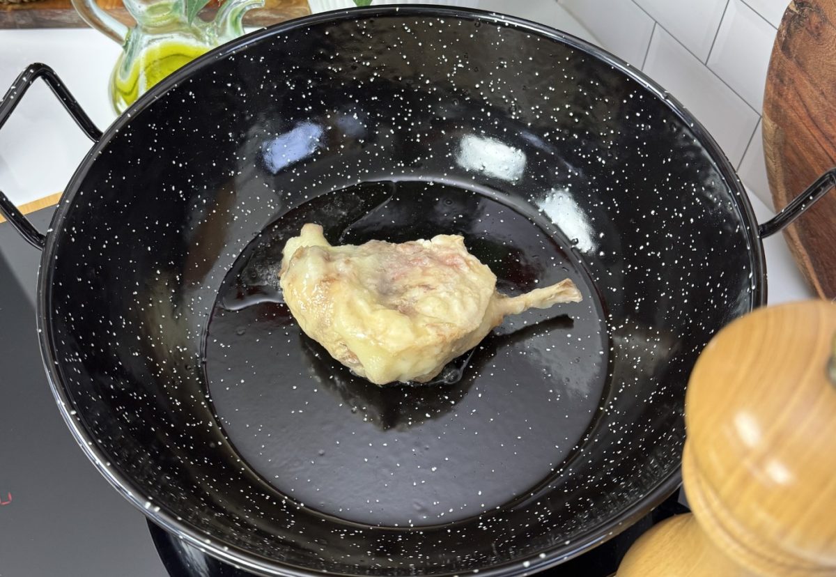 Arroz con setas y foie. Una receta fácil paso a paso