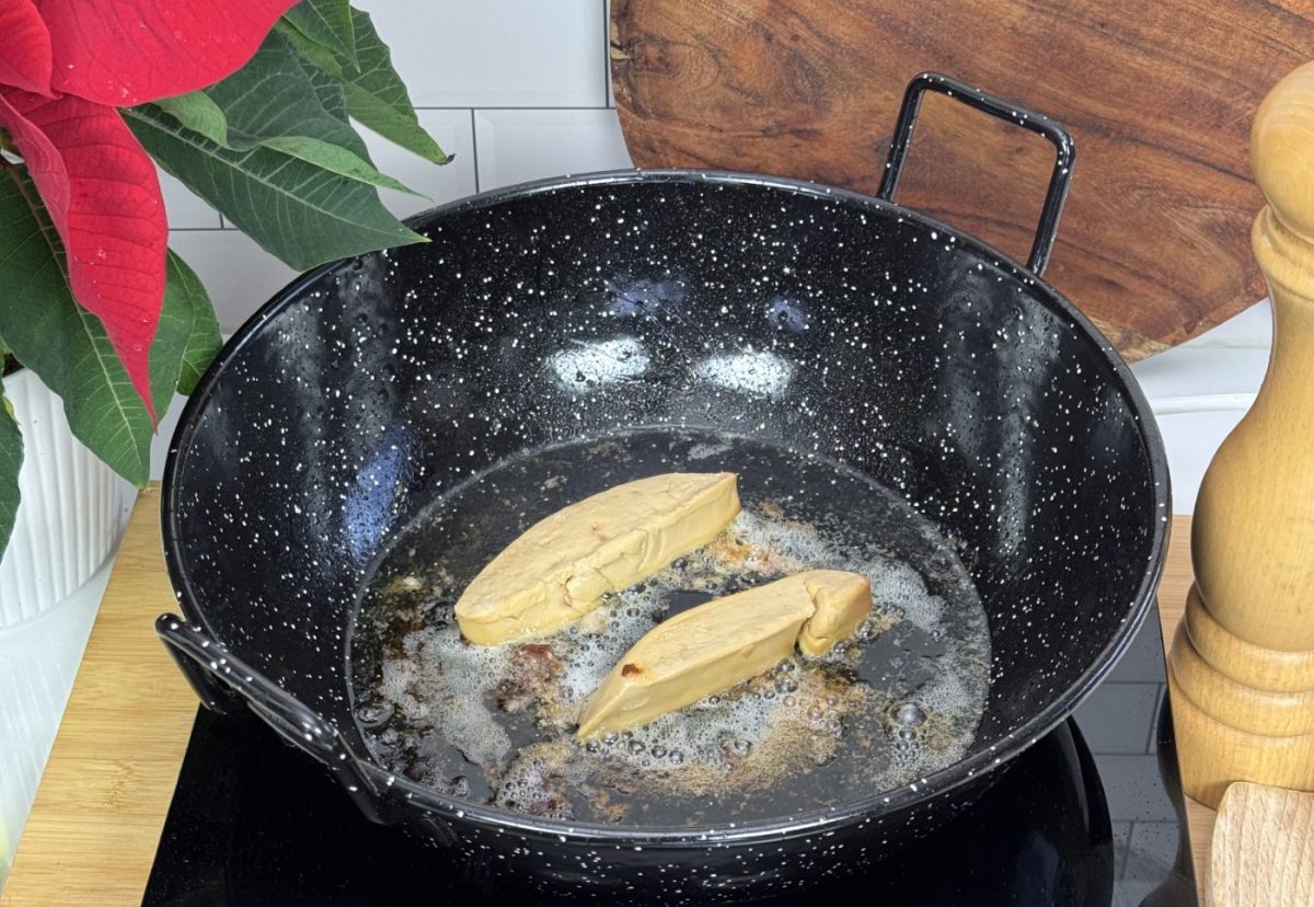 Arroz con setas y foie. Una receta fácil paso a paso