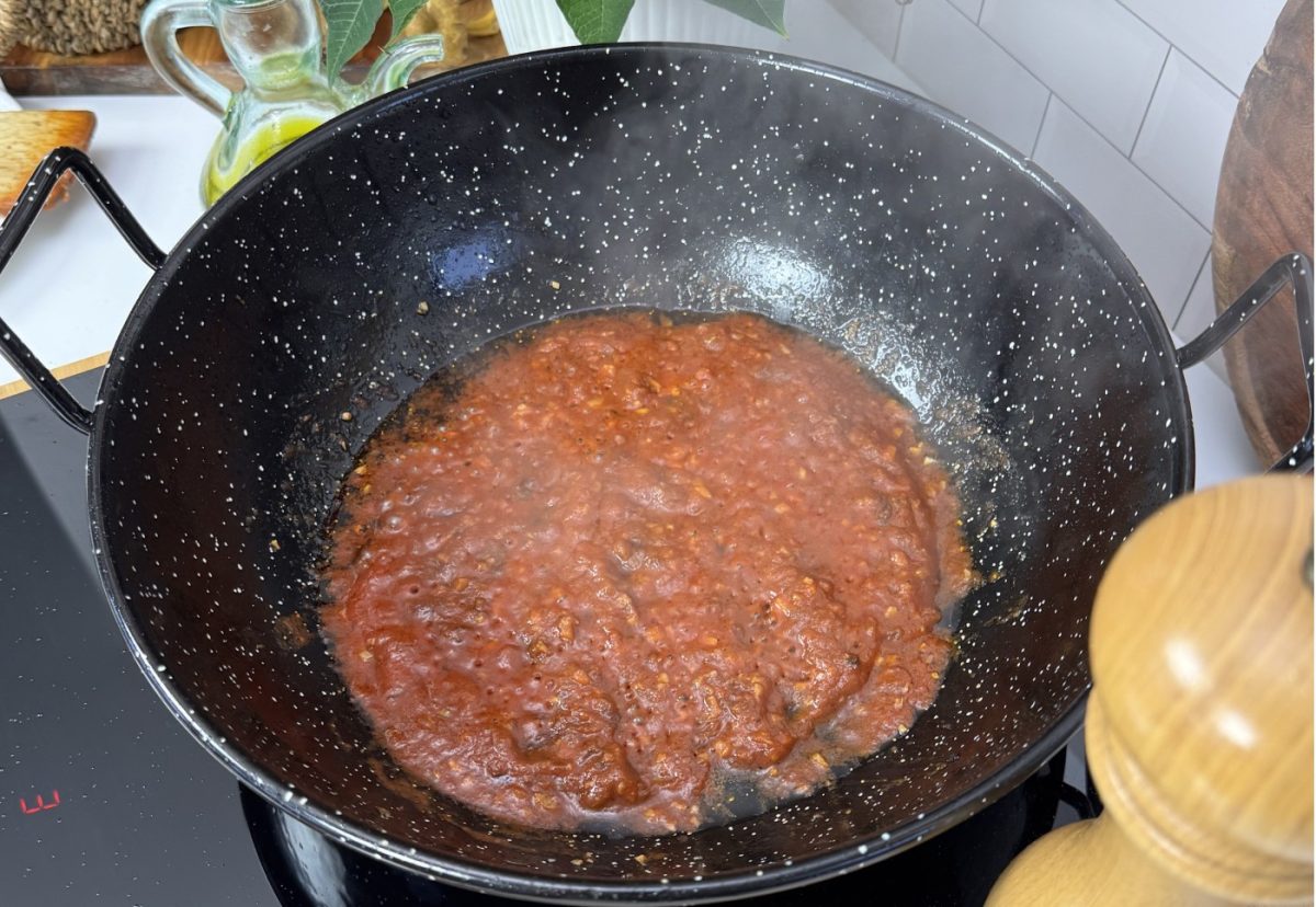Arroz con setas y foie. Una receta fácil paso a paso