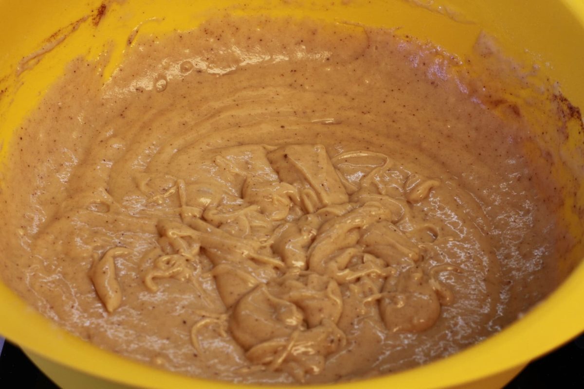 bizcocho de nueces paso 7