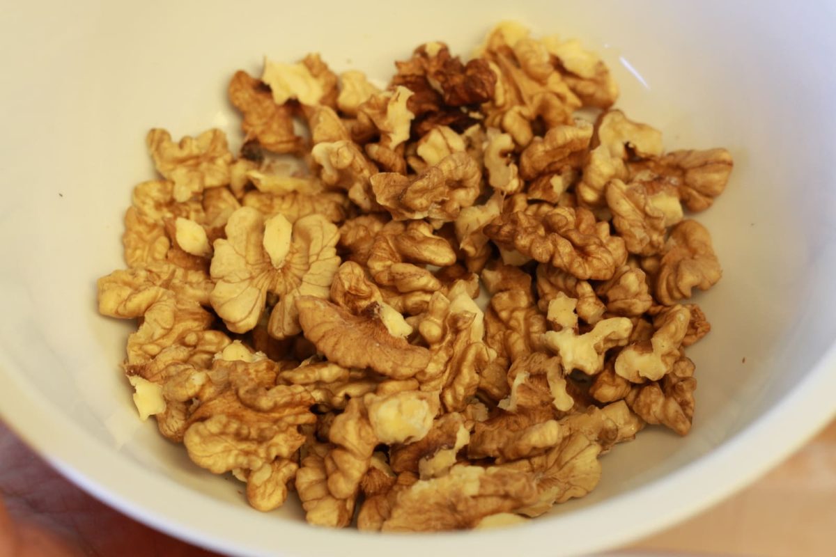 bizcocho de nueces paso 9