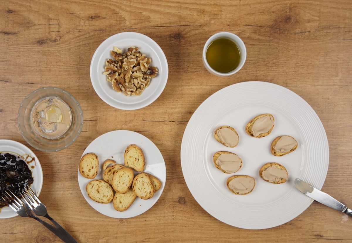 Canapés rápidos para Navidad