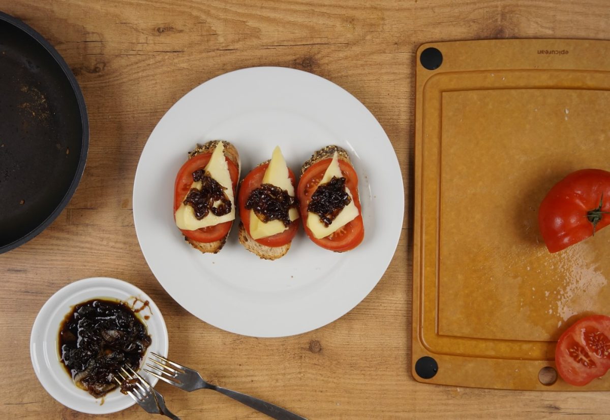 Canapés rápidos para Navidad
