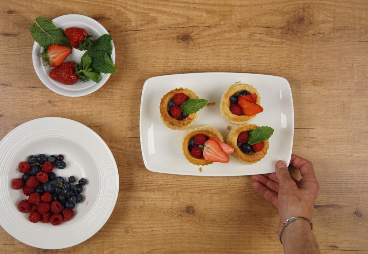 Canapés rápidos para Navidad