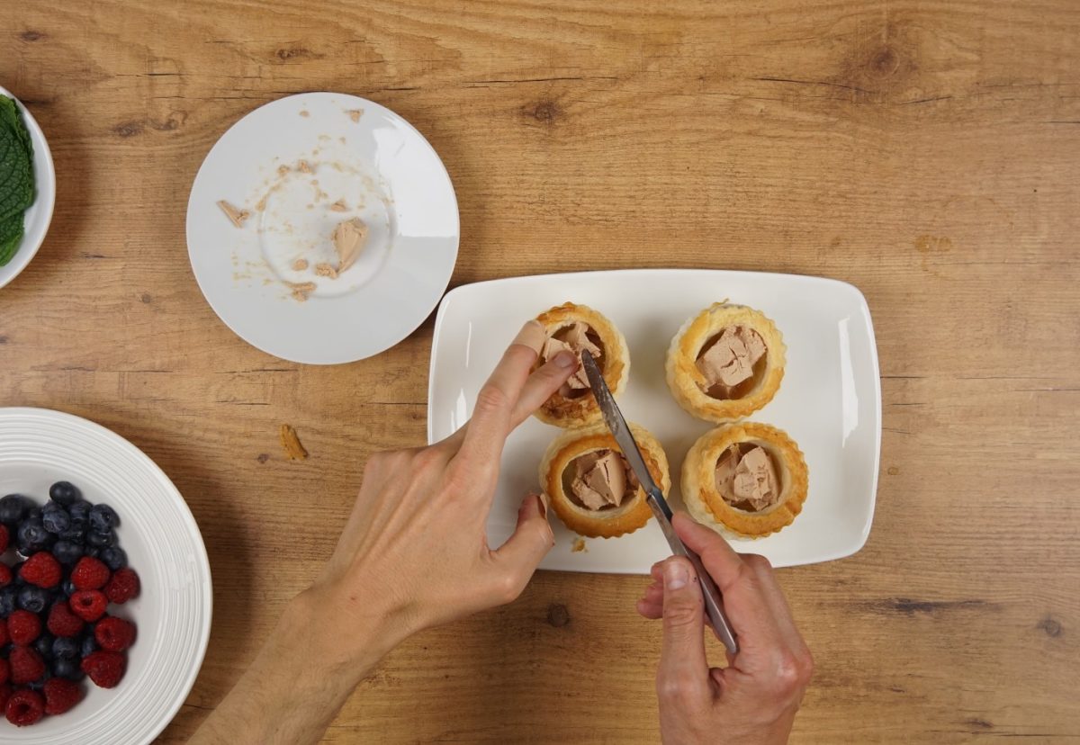 Canapés rápidos para Navidad
