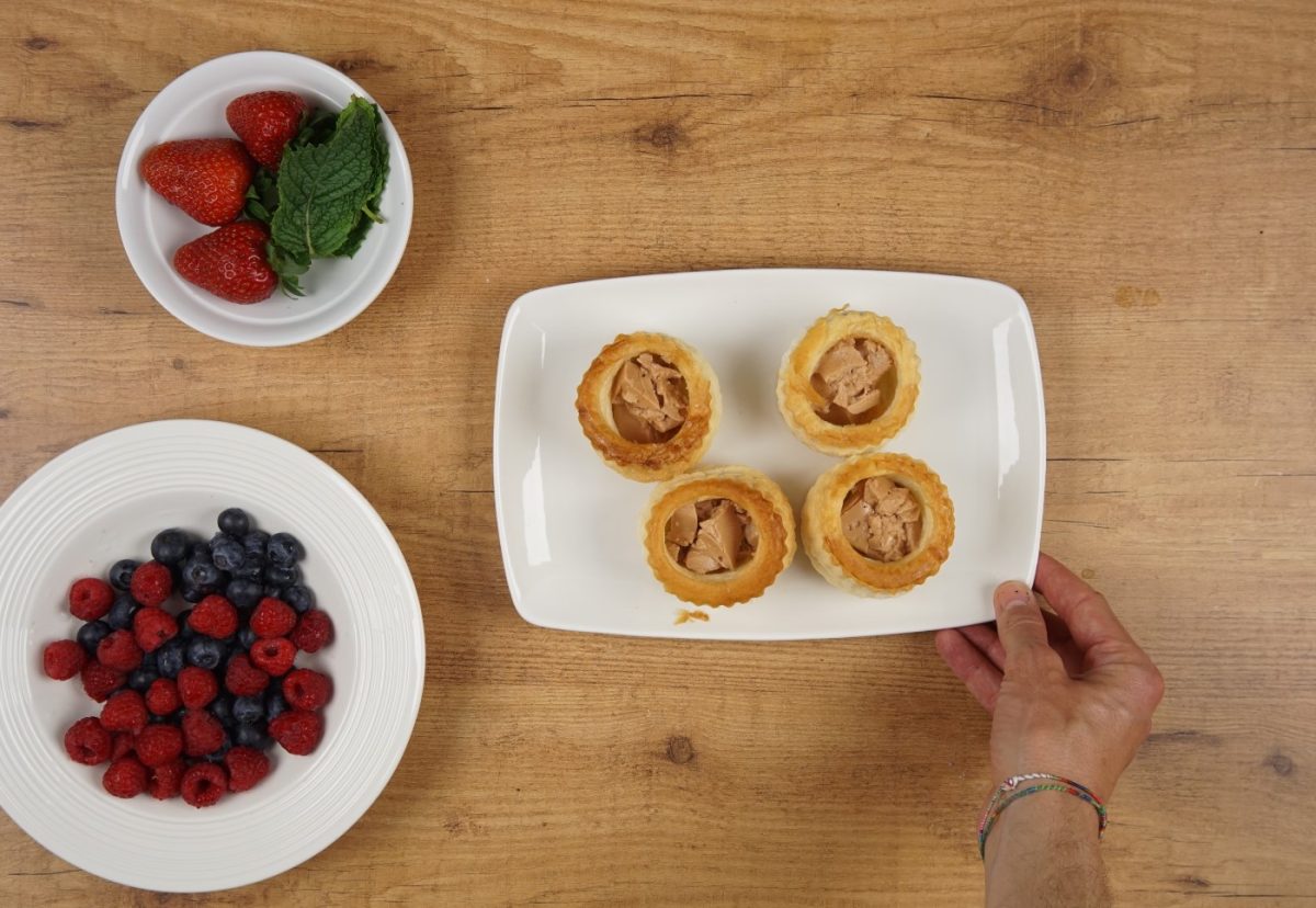 Canapés rápidos para Navidad