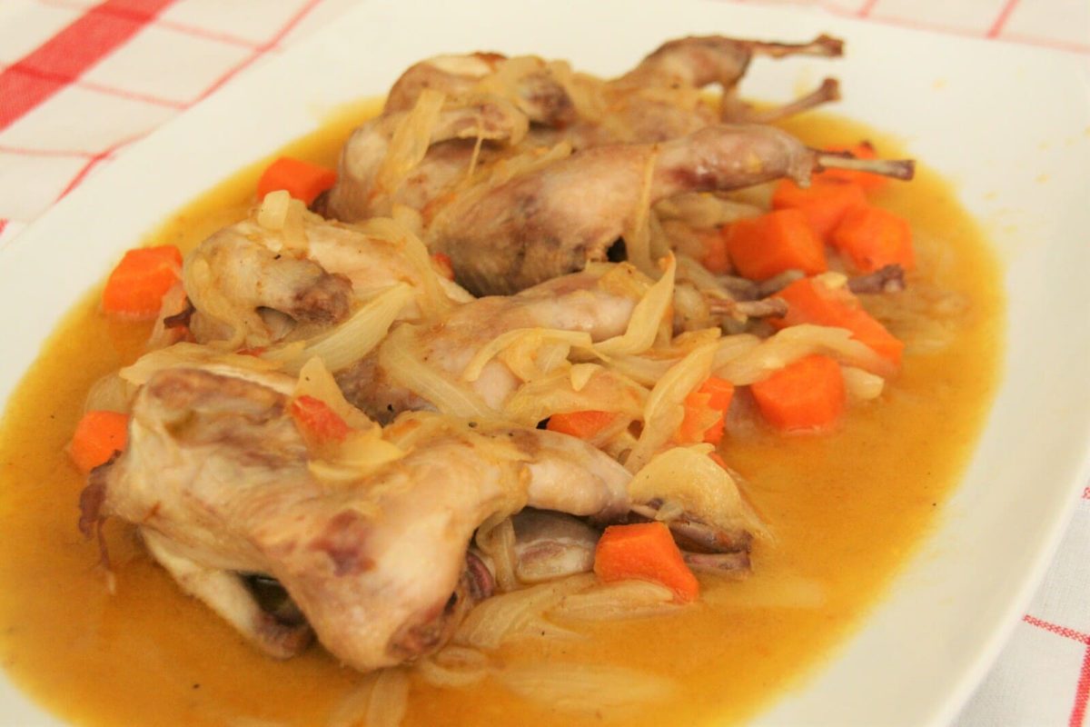cordonices guisadas paso 17