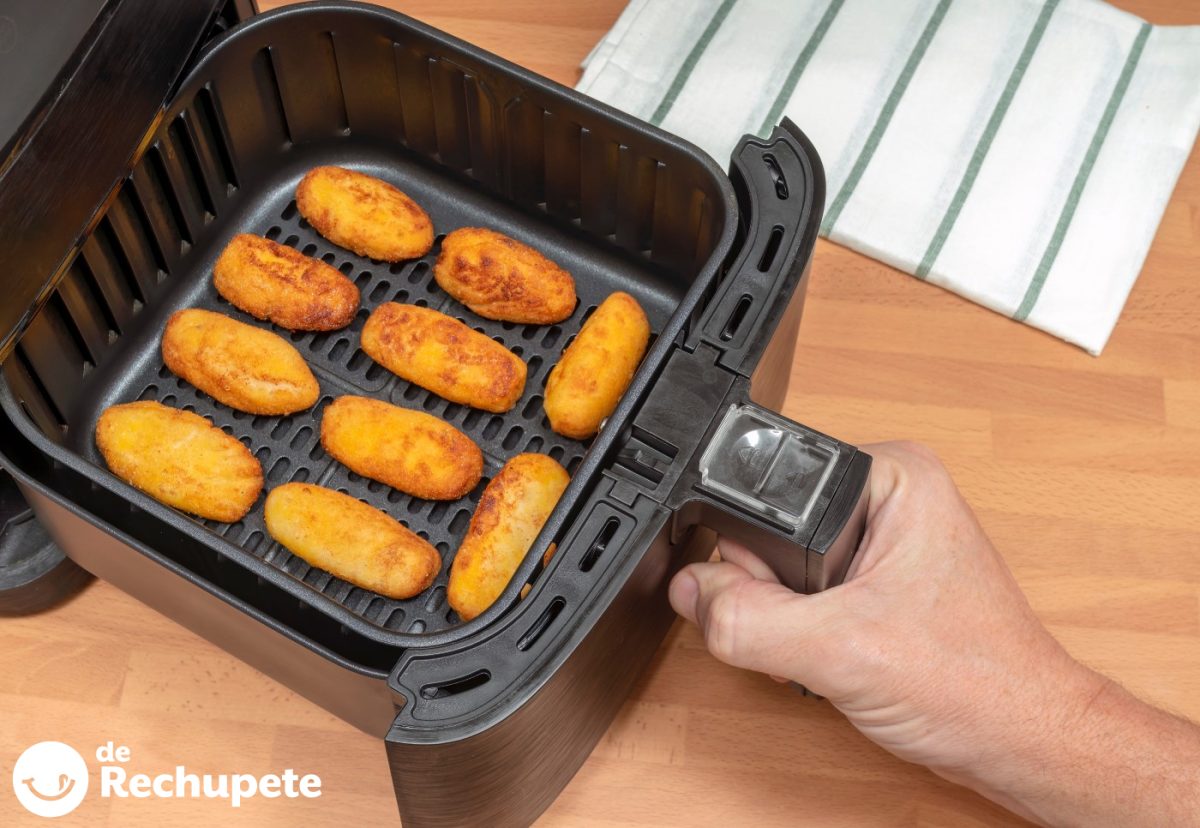 Cómo hacer croquetas congeladas en freidora de aire