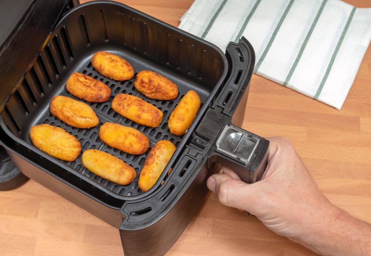 Cómo hacer croquetas congeladas en freidora de aire