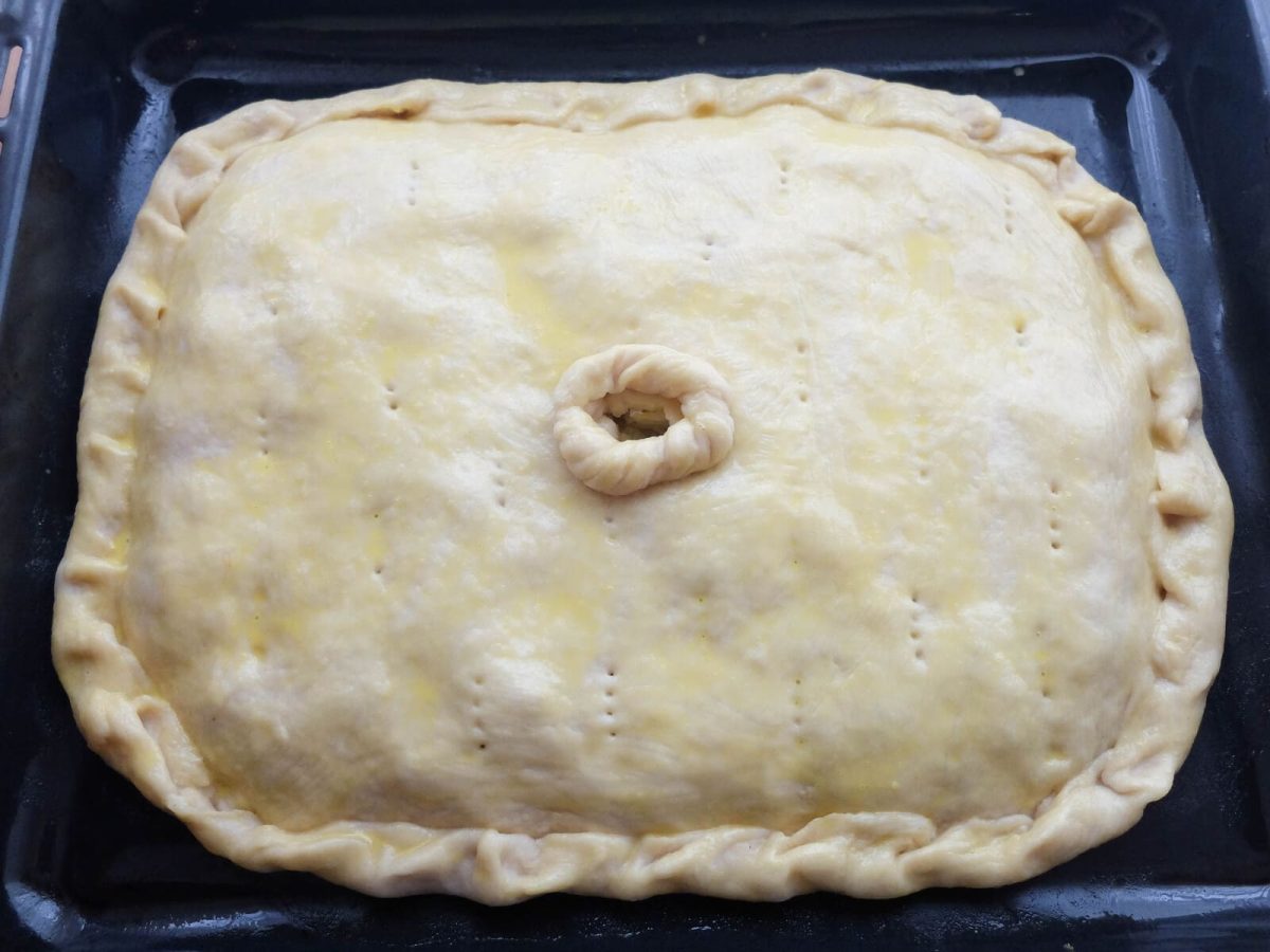 empanada gallega bacalao paso 14