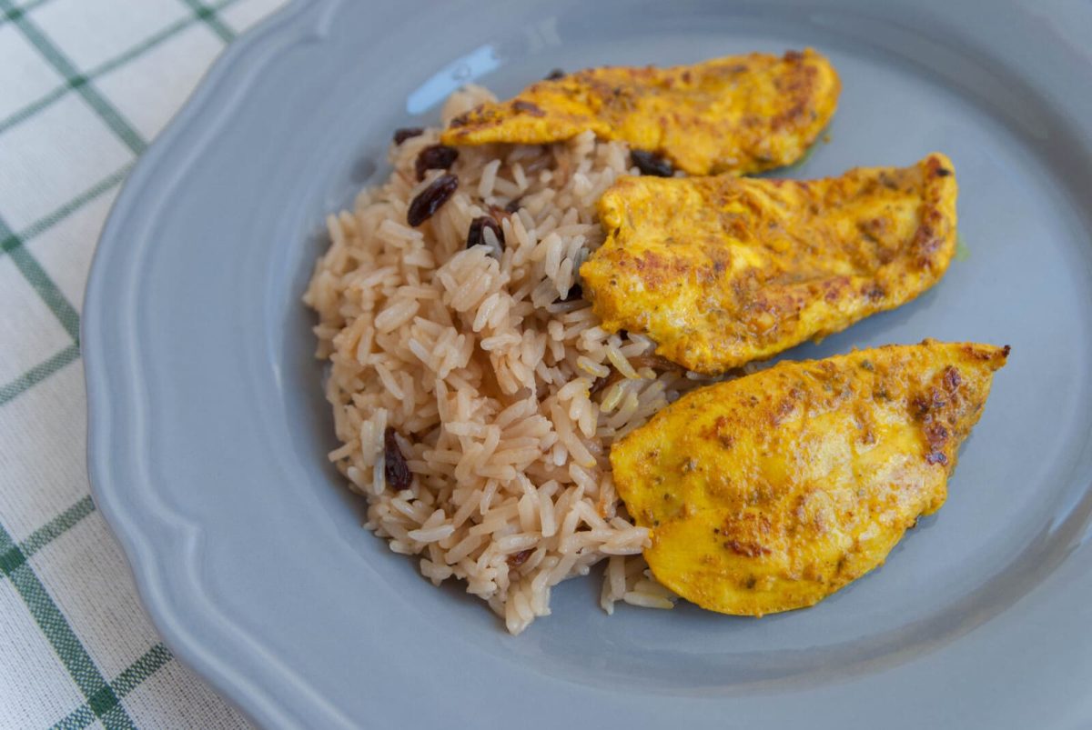 escalopines pollo con arroz oriental paso 14