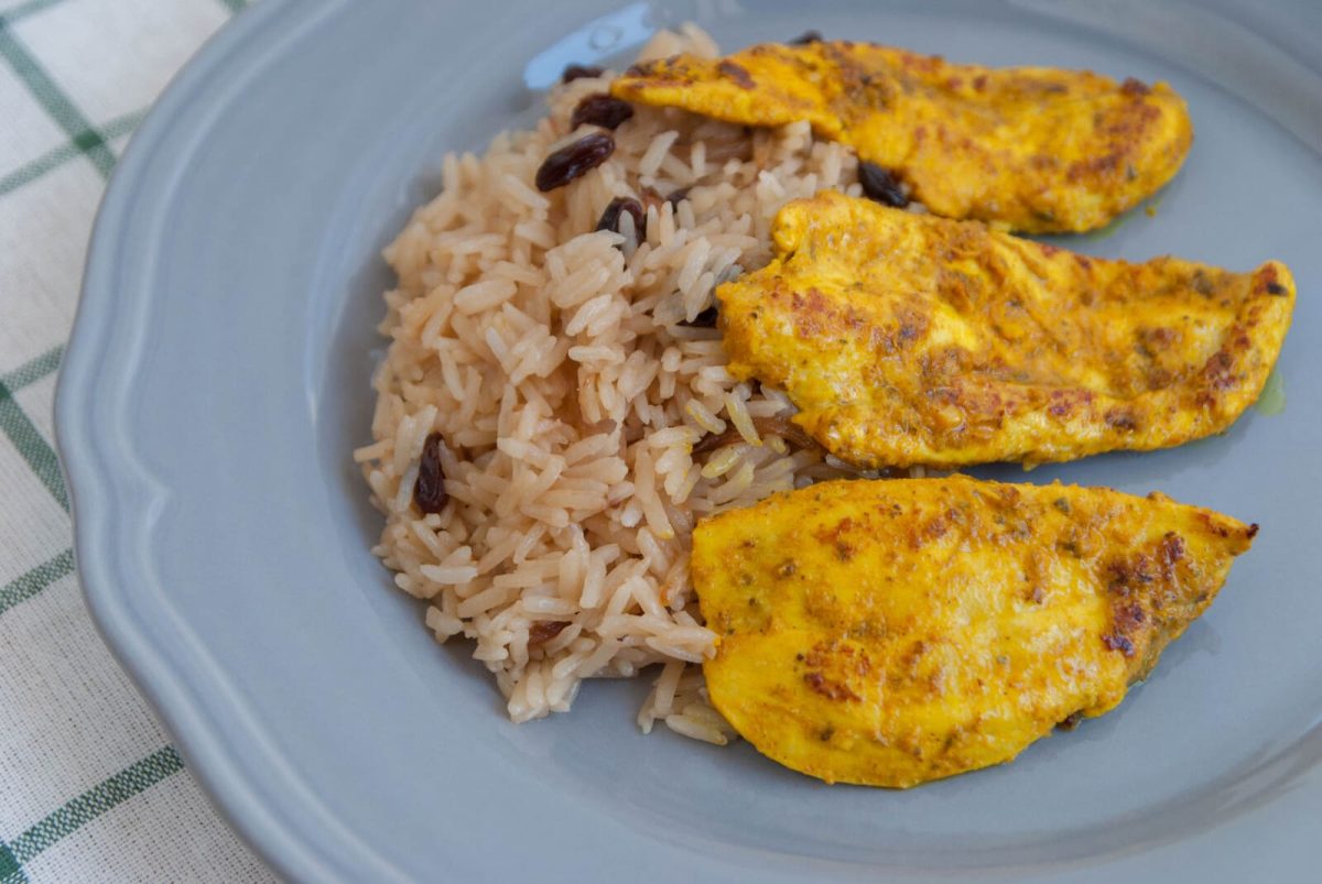 escalopines pollo con arroz oriental paso 15