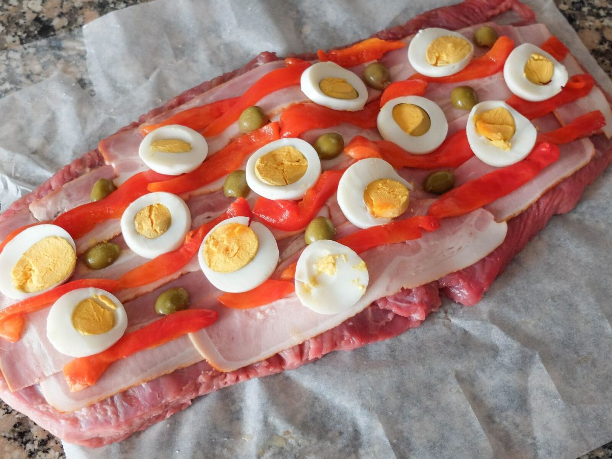 falda de ternera rellena paso 4