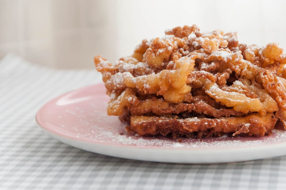funnel cakes mini churros paso 7