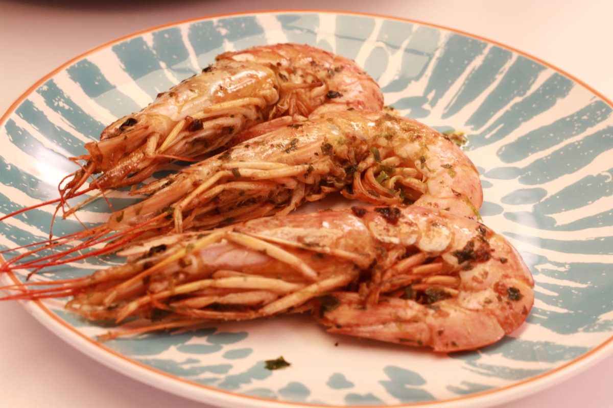 langostinos al coñac paso 8