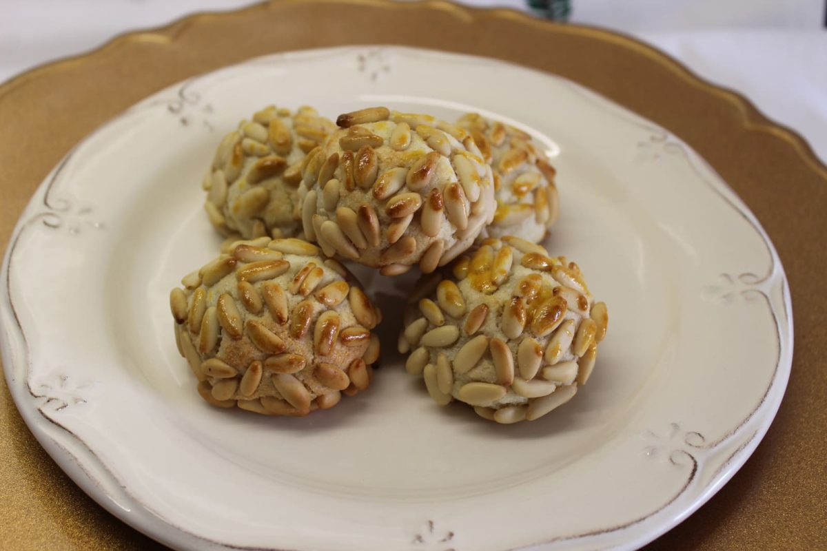 mazapán casero con piñones paso 10