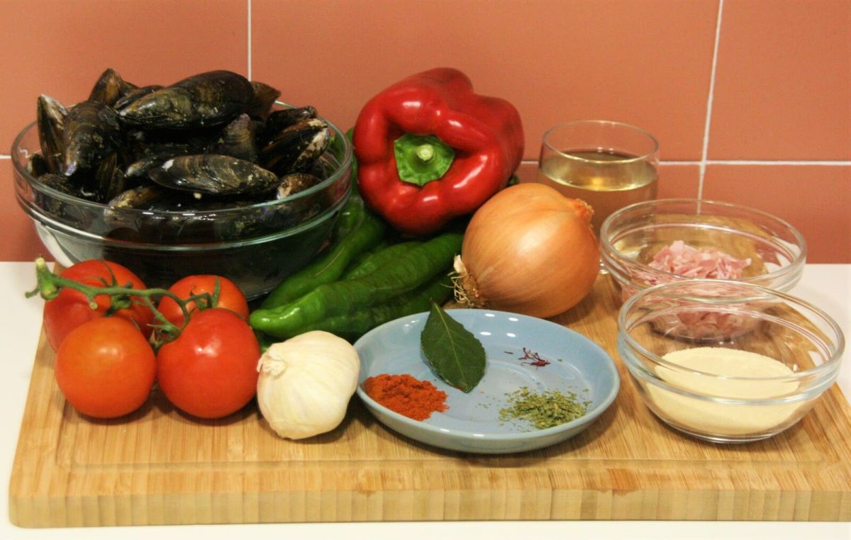 mejillones horno paso 1