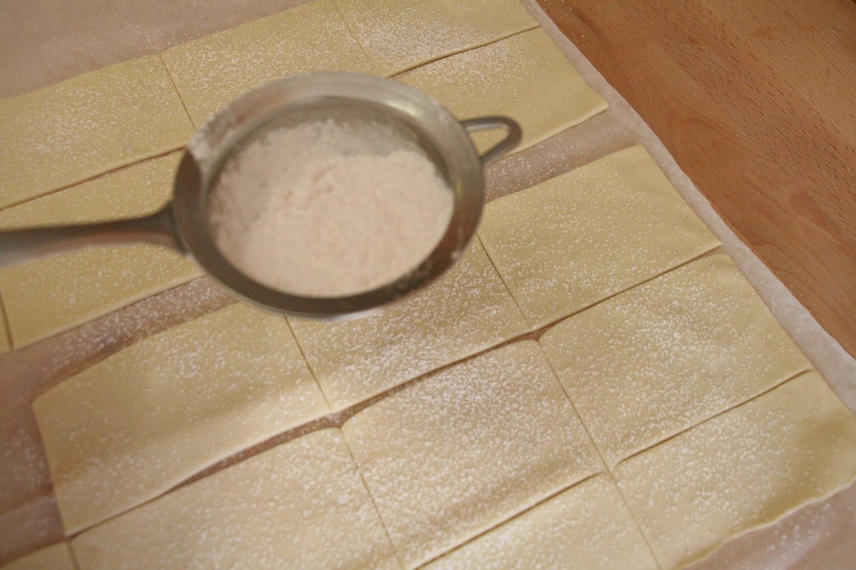 milhojas turrón paso 12
