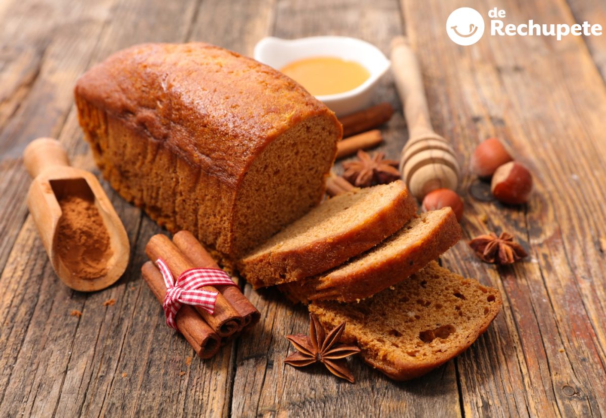 Bizcocho de jengibre y canela o Sticky Gingerbread