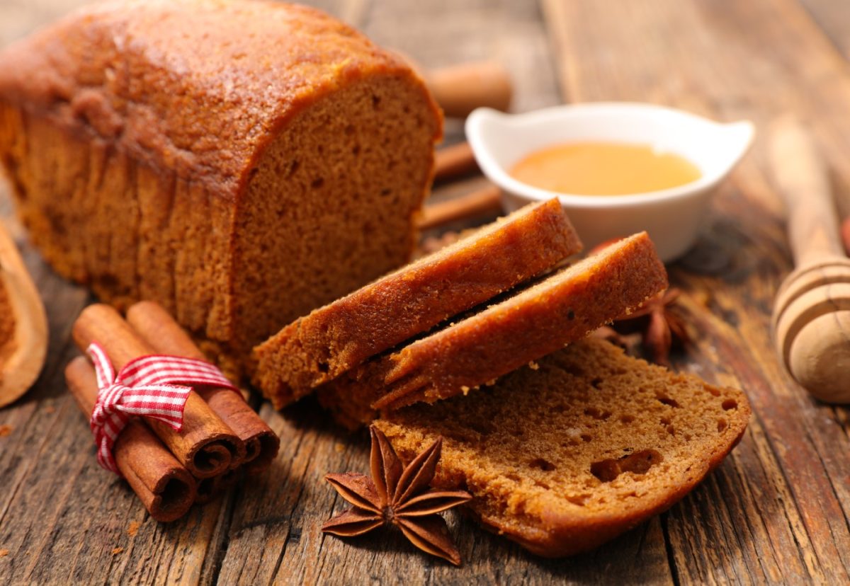 Bizcocho de jengibre y canela o Sticky Gingerbread