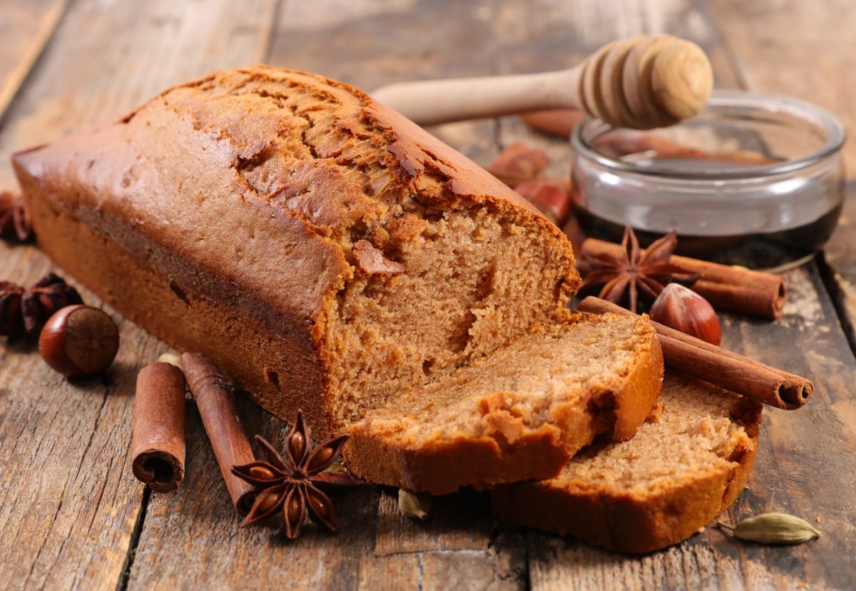 Bizcocho de jengibre y canela o Sticky Gingerbread