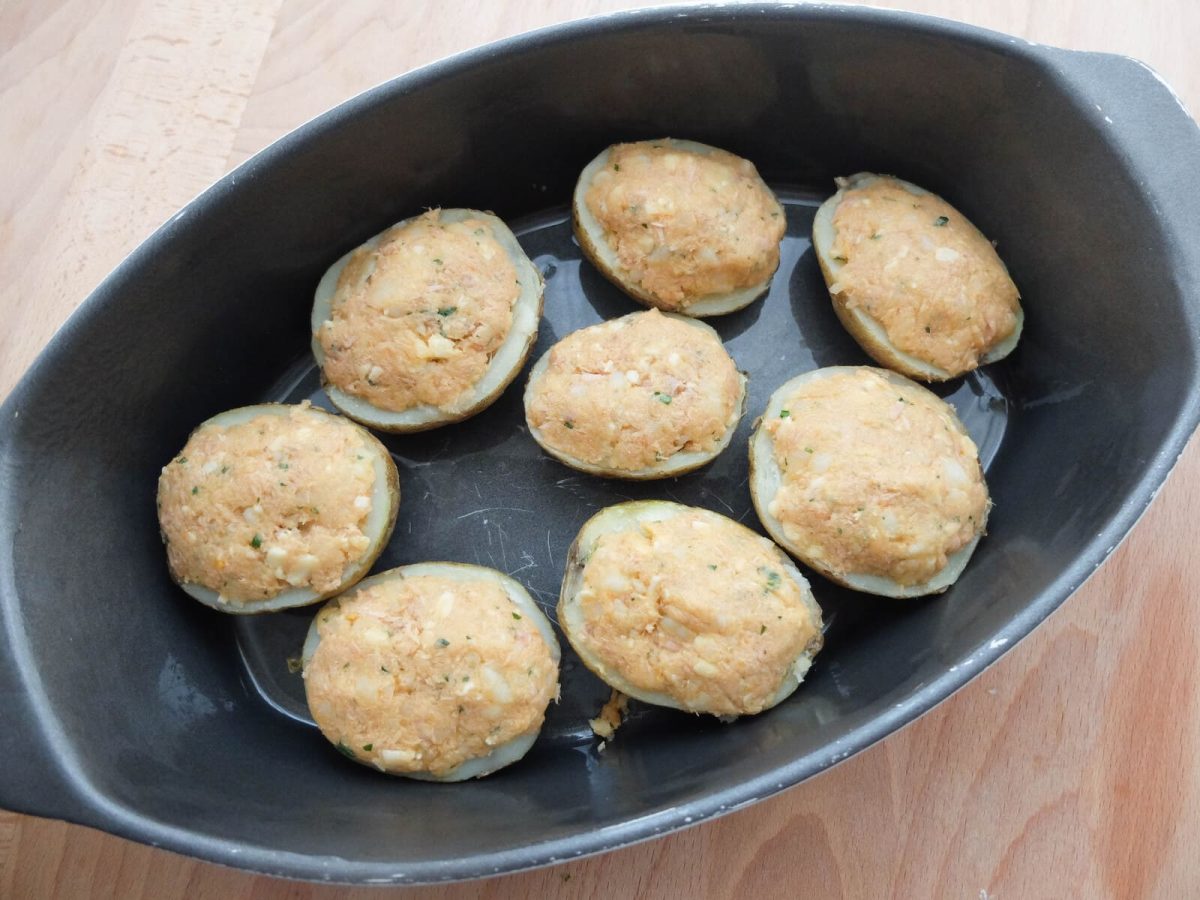patatas rellenas atún paso 10