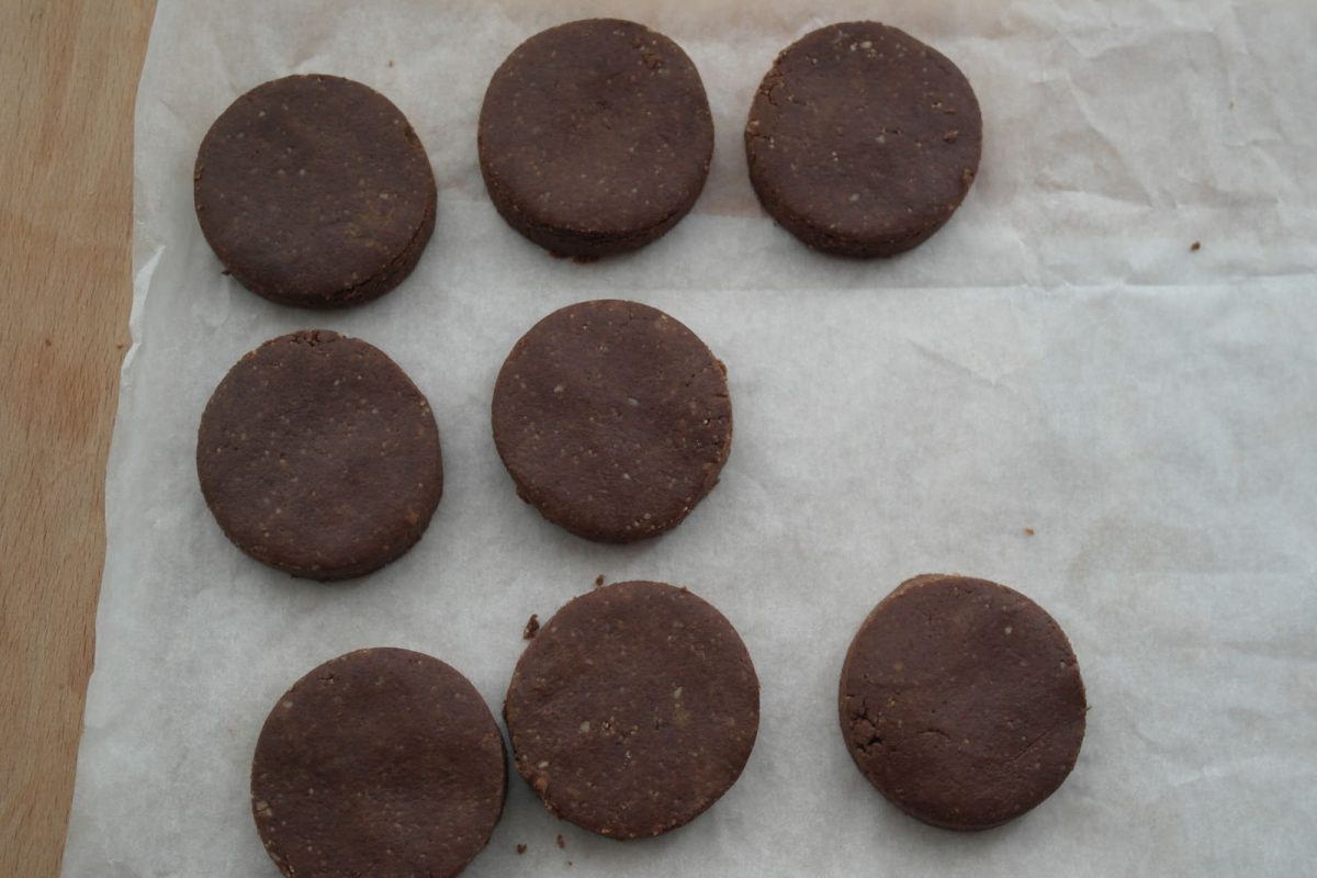 polvorones de chocolate sin gluten paso 11