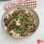 Champiñones en freidora de aire. Una receta lista en minutos