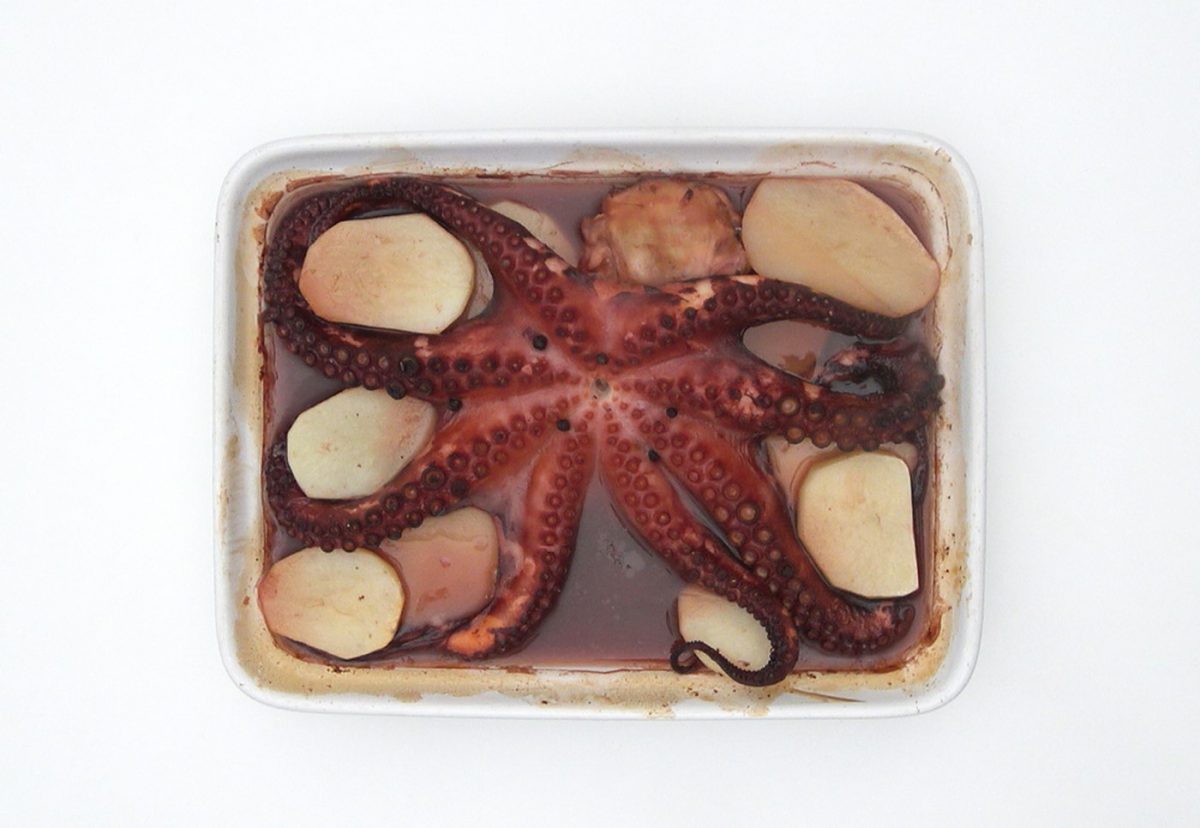 Pulpo asado a la gallega