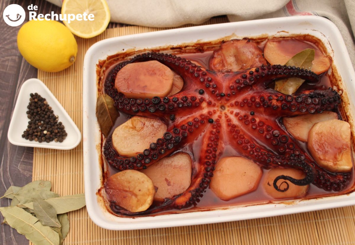 Pulpo asado a la gallega