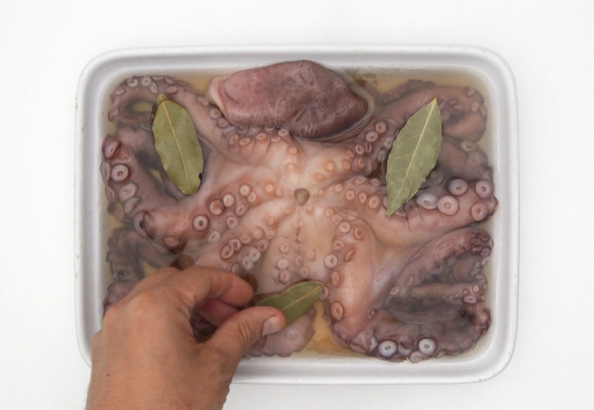 Pulpo asado a la gallega