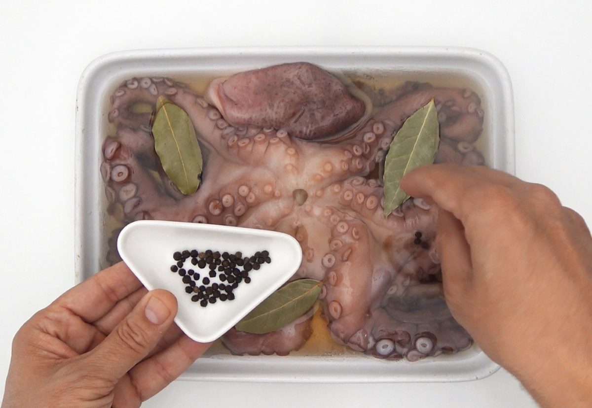 Pulpo asado a la gallega