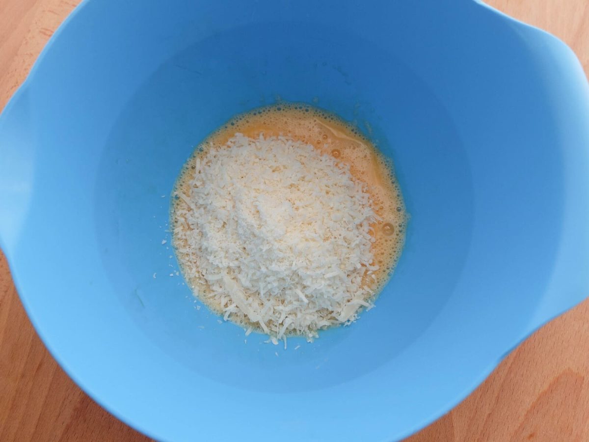 risotto a la carbonara paso 16