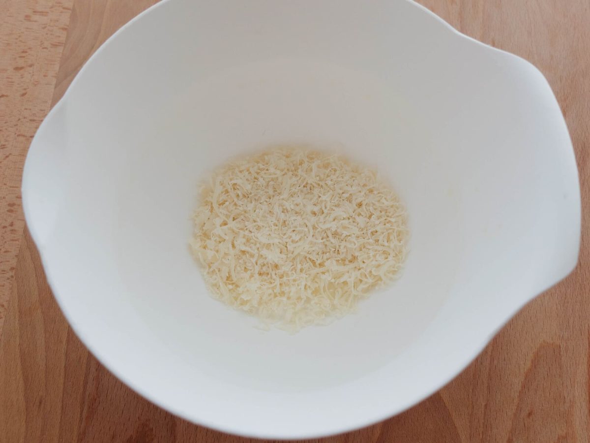 risotto a la carbonara paso 2