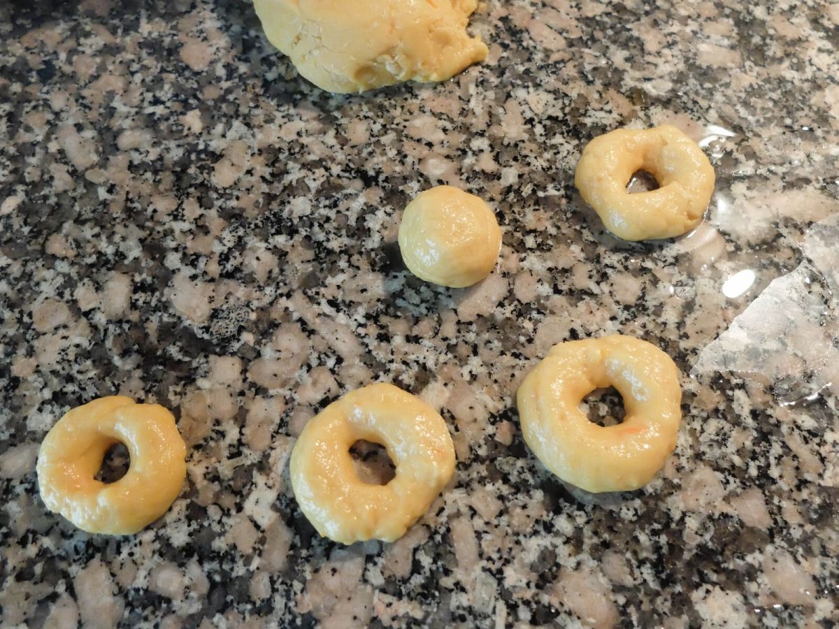rosquillas fritas paso 8