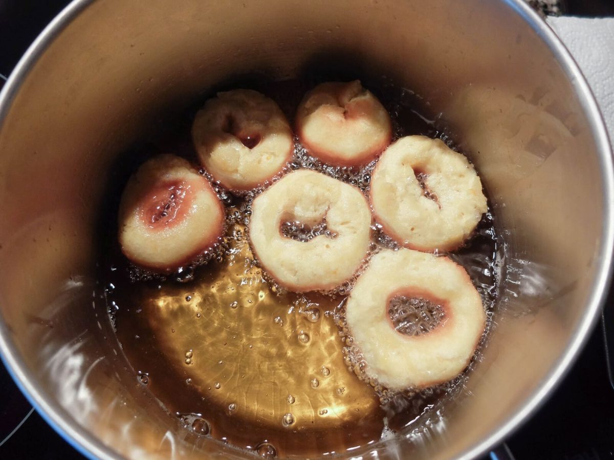 rosquillas fritas paso 9