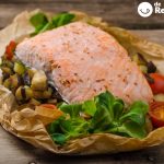 Salmón al microondas