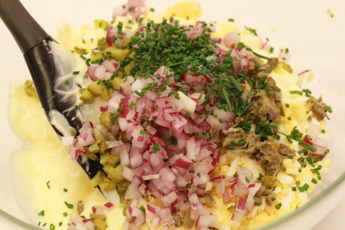 salmón ahumado salsa tártara paso 4