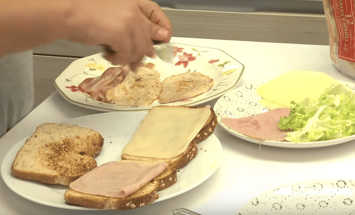 sándwich club paso 7
