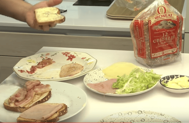 sándwich club paso 8
