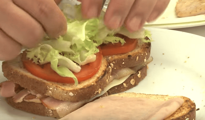 sándwich club paso 9